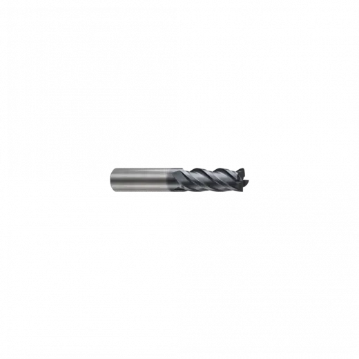 Фреза концевая твердосплавная Alpha-GX c 4-мя зубьями (спираль 35°), укороченная, 4X6X11X50, New Century