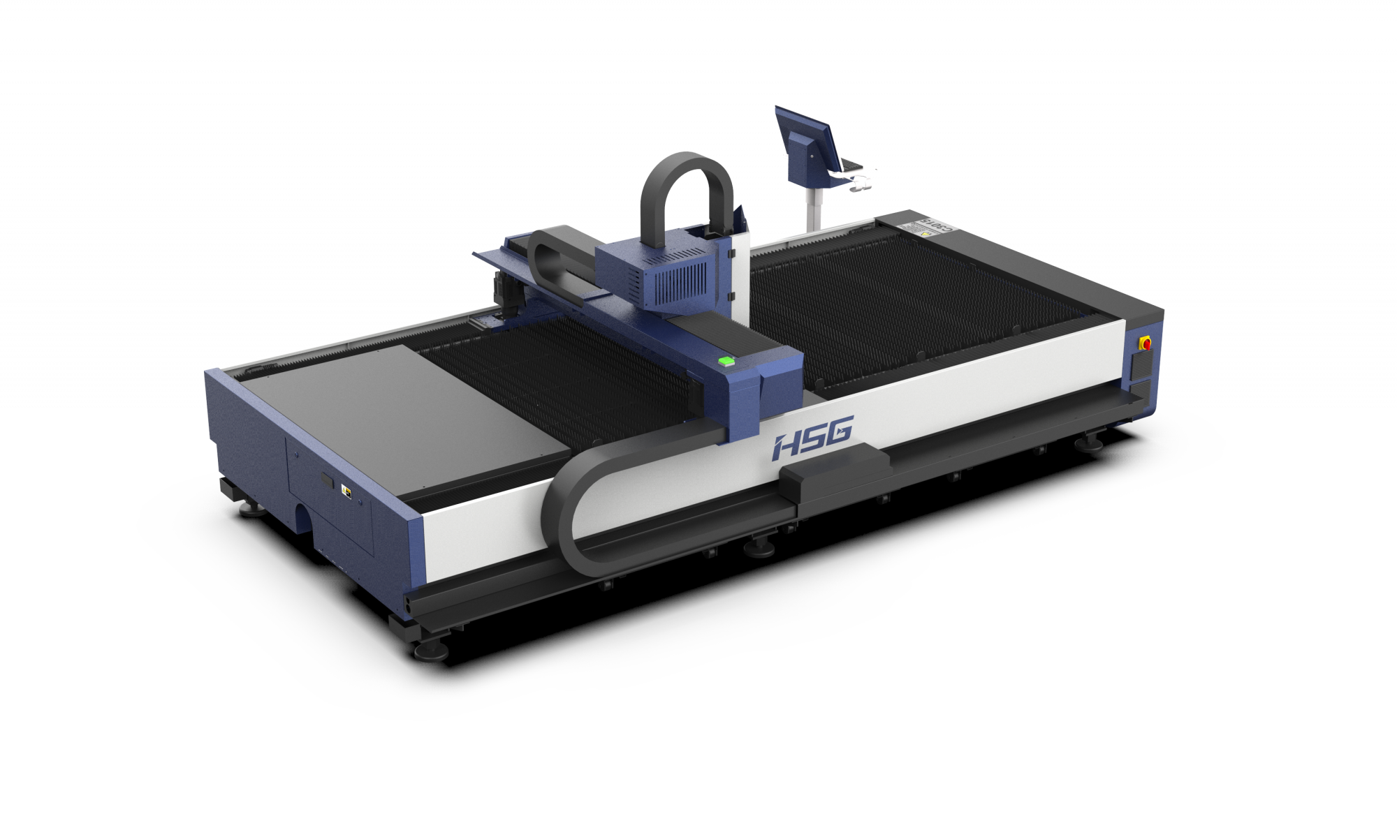 Оптоволоконный лазерный станок для резки металла HSG C3015 3000 Вт