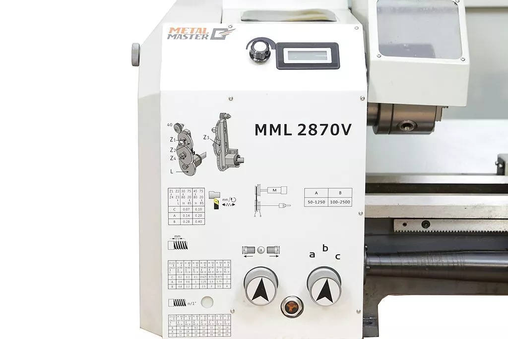 Настольный токарно-винторезный станок Metal Master MML 2870V