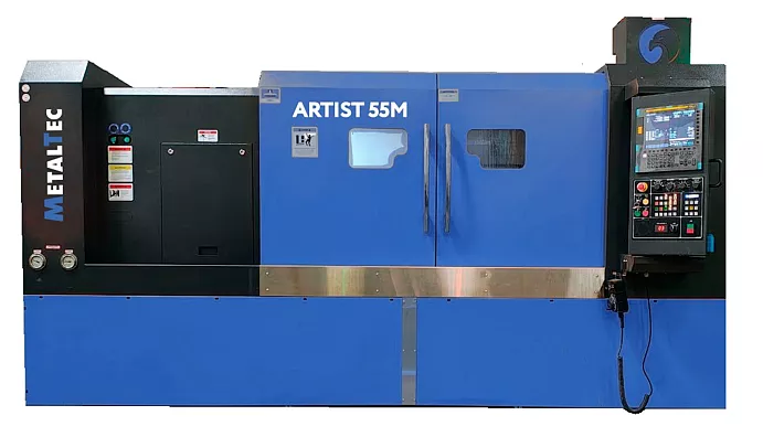 MetalTec ARTIST 55M — Токарный станок ЧПУ с наклонной станиной