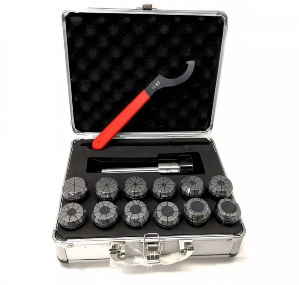 Цанговый патрон Metal Master ER32 MT4 с набором цанг 3-20 мм (12 шт.)
