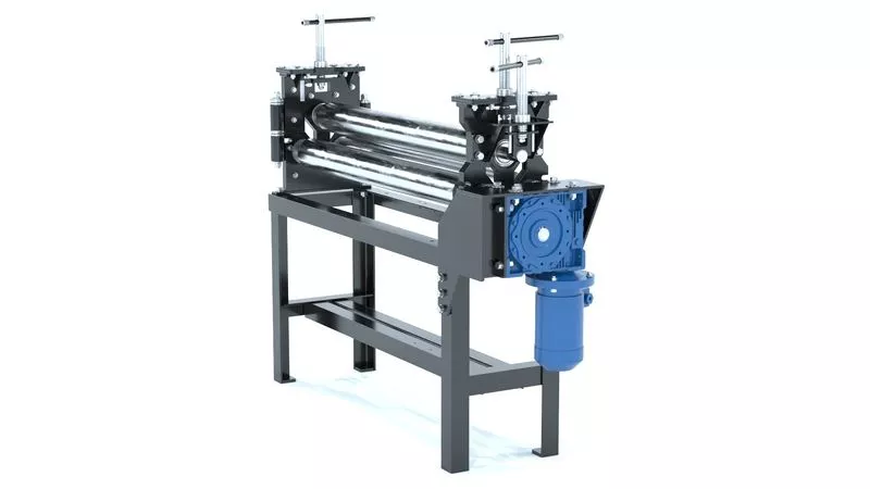 ВАЛЬЦОВОЧНЫЙ СТАНОК ТРЕХВАЛКОВЫЙ ЭЛЕКТРОМЕХАНИЧЕСКИЙ - RME-1300х6мм