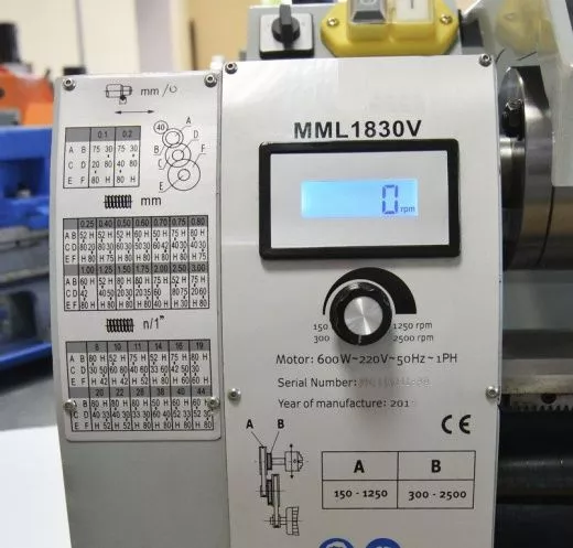 Токарный станок Turner MML 180x300v