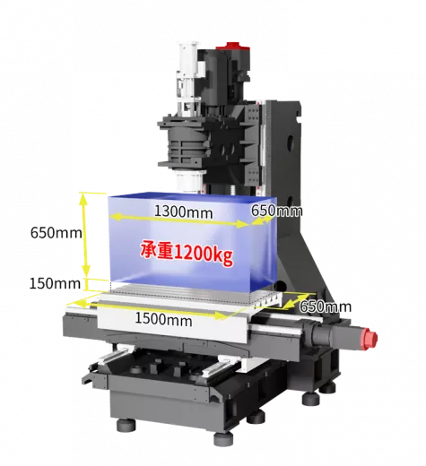 Вертикально-фрезерный обрабатывающий центр HISION VMC600II