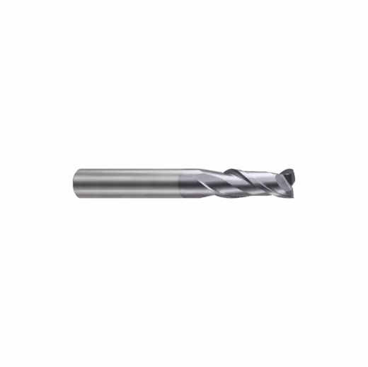 Фреза концевая твердосплавная Alpha-PX c 2-мя зубьями (спираль 35˚), укороченная, 7.5X8X20X60, New C
