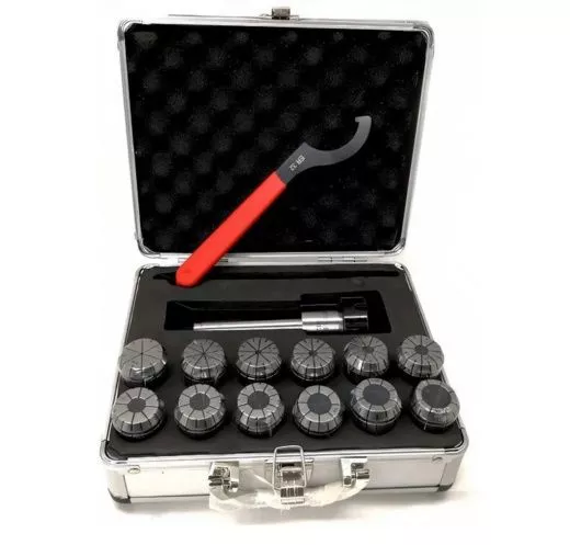 Цанговый патрон Metal Master ER32 MT3 с набором цанг 3-20 мм (12 шт.)