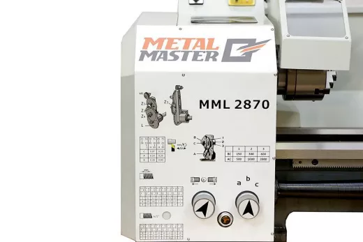 Настольный токарно-винторезный станок Metal Master MML 2870